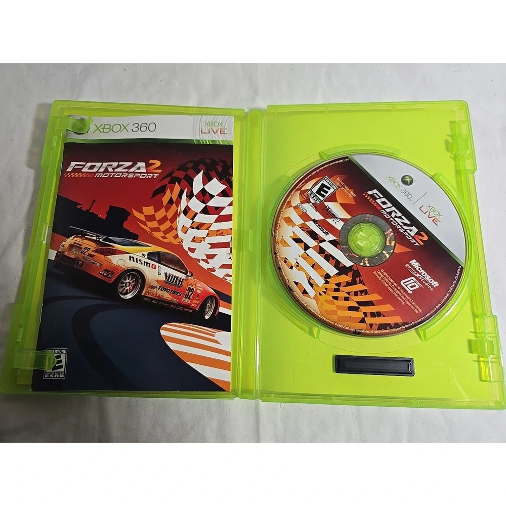 Forza Motorsport 2 (Microsoft Xbox 360, 2007) Video Game Complete CIB‎